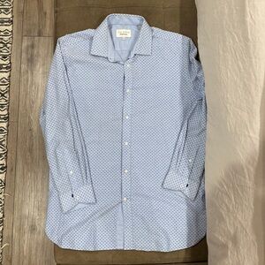 Ted Baker Patterned Button Down Dress Shirt